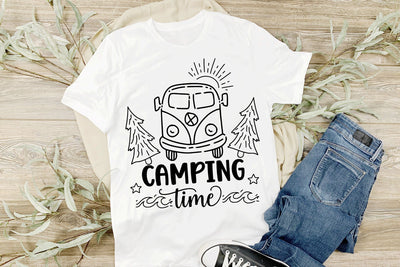 Camping Time SVG SVG dapiyupi store 