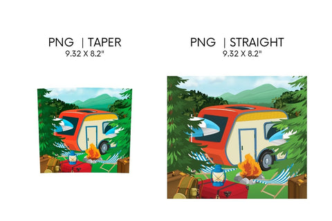 Camping Tumbler Sublimation Sublimation SvgOcean 