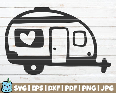 Camping Van SVG MintyMarshmallows 