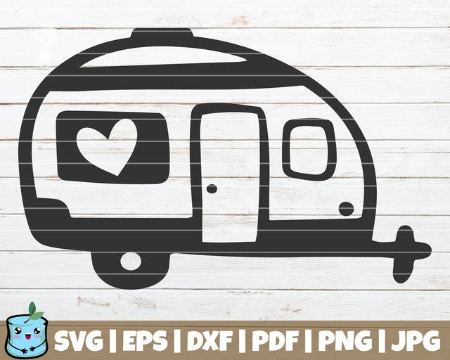 Camping Van SVG MintyMarshmallows 