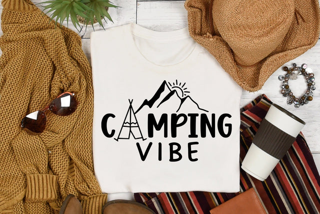 Camping Vibe SVG SVG dapiyupi store 