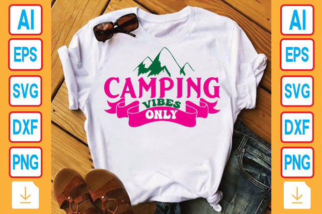 Camping Vibes Only SVG Craftlabsvg24 