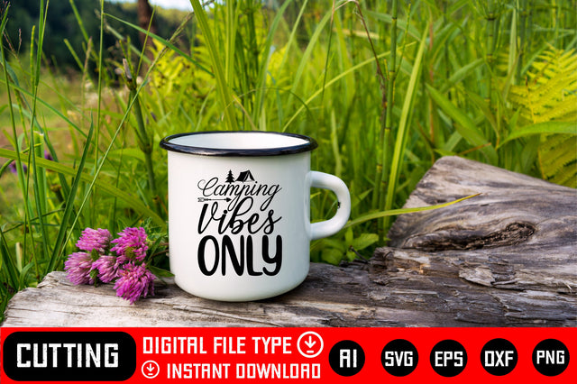 Camping Vibes Only SVG CraftlabSvg29 