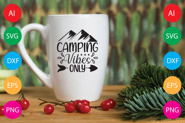 Camping Vibes Only SVG CraftlabSvg29 