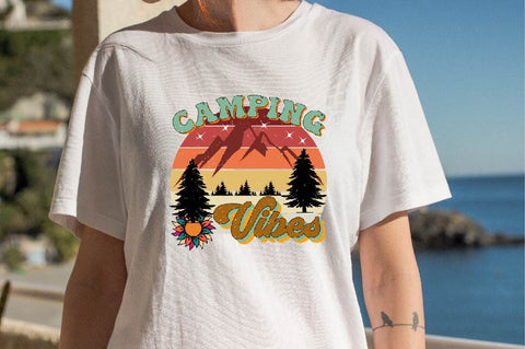 Camping Vibes Sublimation SVGArt 