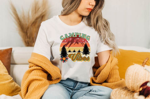 Camping Vibes Sublimation SVGArt 