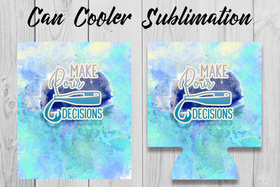 Can Cooler Sublimation | Can Koozie Designs | Can Koozie Sublimation Sublimation Fly Design 