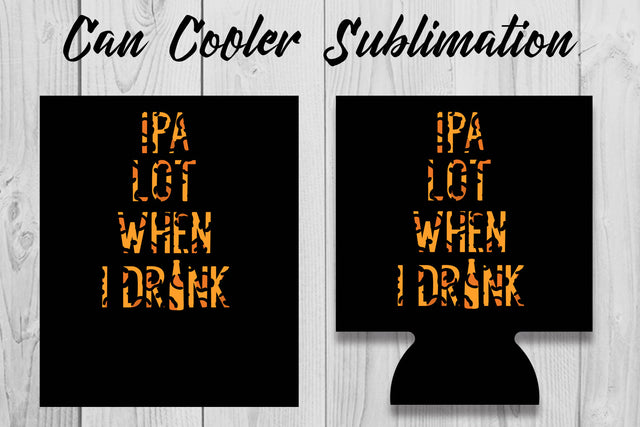 Can Cooler Sublimation | Can Koozie Designs | Can Koozie Sublimation Sublimation Fly Design 