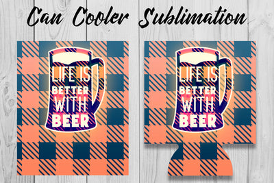 Can Cooler Sublimation | Can Koozie Designs | Can Koozie Sublimation Sublimation Fly Design 