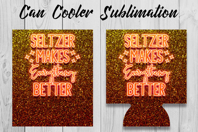 Can Cooler Sublimation | Can Koozie Designs | Can Koozie Sublimation Sublimation Fly Design 
