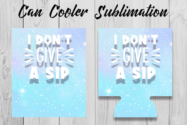 Can Cooler Sublimation | Can Koozie Designs | Can Koozie Sublimation Sublimation Fly Design 