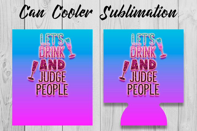 Can Cooler Sublimation | Can Koozie Designs | Can Koozie Sublimation Sublimation Fly Design 