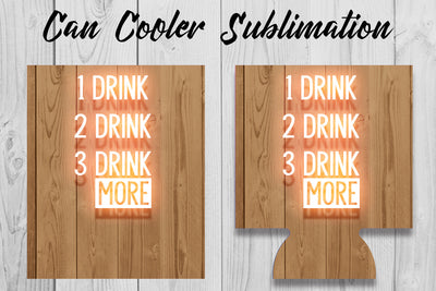 Can Cooler Sublimation | Can Koozie Designs | Can Koozie Sublimation Sublimation Fly Design 