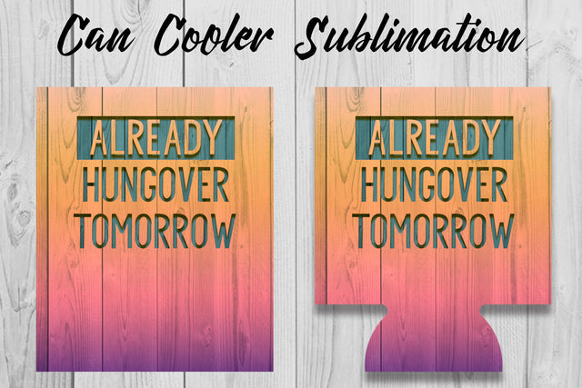 Can Cooler Sublimation | Can Koozie Designs | Can Koozie Sublimation Sublimation Fly Design 