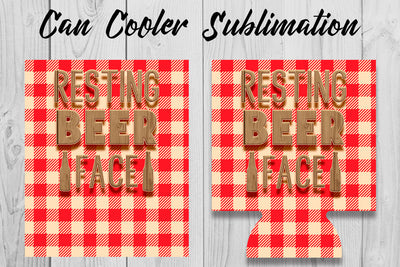 Can Cooler Sublimation | Can Koozie Designs | Can Koozie Sublimation Sublimation Fly Design 