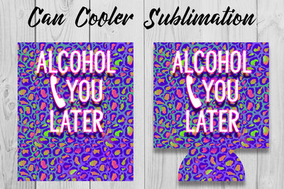 Can Cooler Sublimation | Can Koozie Designs | Can Koozie Sublimation Sublimation Fly Design 