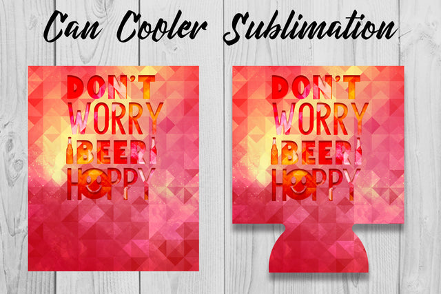 Can Cooler Sublimation | Can Koozie Designs | Can Koozie Sublimation Sublimation Fly Design 