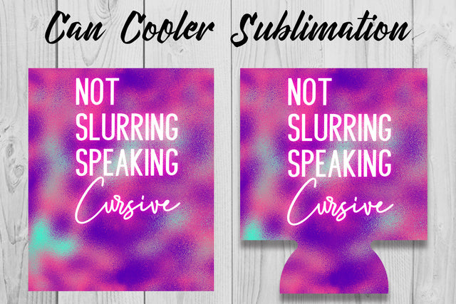 Can Cooler Sublimation | Can Koozie Designs | Can Koozie Sublimation Sublimation Fly Design 