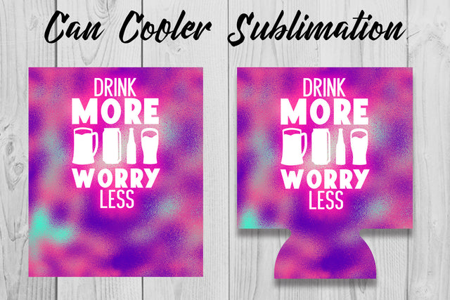 Can Cooler Sublimation | Can Koozie Designs | Can Koozie Sublimation Sublimation Fly Design 