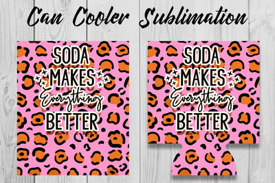 Can Cooler Sublimation | Can Koozie Designs | Can Koozie Sublimation Sublimation Fly Design 