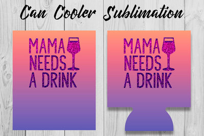 Can Cooler Sublimation | Can Koozie Designs | Can Koozie Sublimation Sublimation Fly Design 