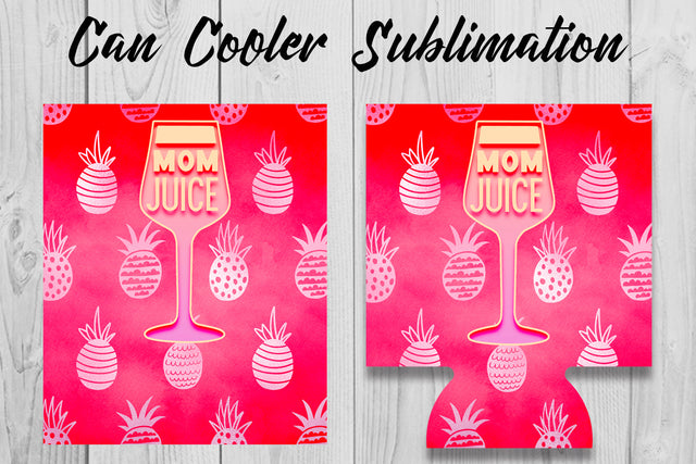 Can Cooler Sublimation | Can Koozie Designs | Can Koozie Sublimation Sublimation Fly Design 
