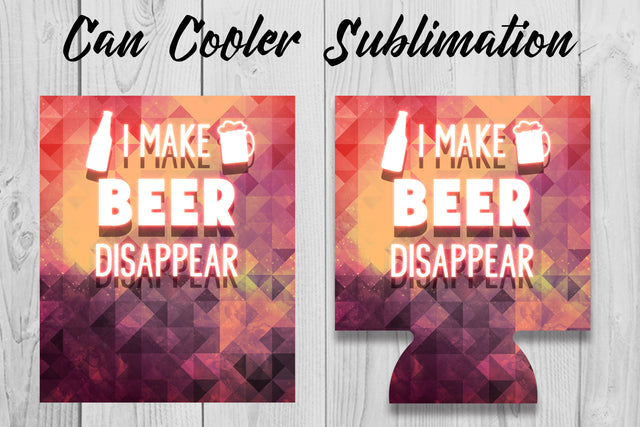 Can Cooler Sublimation | Can Koozie Designs | Can Koozie Sublimation Sublimation Fly Design 