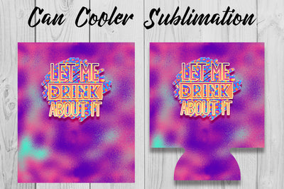 Can Cooler Sublimation | Can Koozie Designs | Can Koozie Sublimation Sublimation Fly Design 