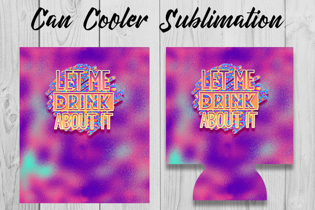 Can Cooler Sublimation | Can Koozie Designs | Can Koozie Sublimation Sublimation Fly Design 