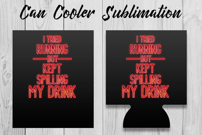 Can Cooler Sublimation | Can Koozie Designs | Can Koozie Sublimation Sublimation Fly Design 