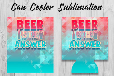 Can Cooler Sublimation | Can Koozie Designs | Can Koozie Sublimation Sublimation Fly Design 