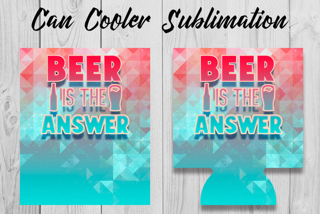 Can Cooler Sublimation | Can Koozie Designs | Can Koozie Sublimation Sublimation Fly Design 