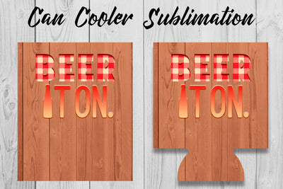 Can Cooler Sublimation | Can Koozie Designs | Can Koozie Sublimation Sublimation Fly Design 