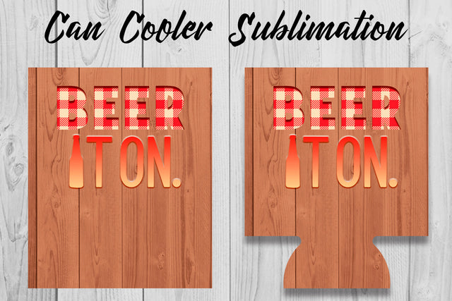 Can Cooler Sublimation | Can Koozie Designs | Can Koozie Sublimation Sublimation Fly Design 
