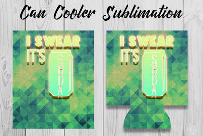 Can Cooler Sublimation | Can Koozie Designs | Can Koozie Sublimation Sublimation Fly Design 