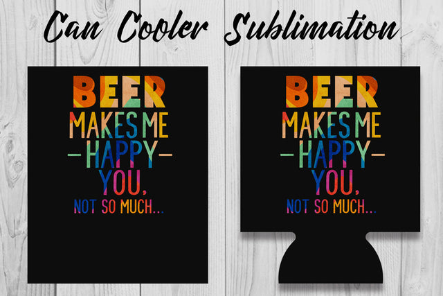 Can Cooler Sublimation | Can Koozie Designs | Can Koozie Sublimation Sublimation Fly Design 