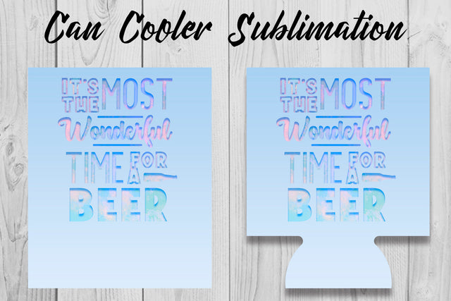 Can Cooler Sublimation | Can Koozie Designs | Can Koozie Sublimation Sublimation Fly Design 