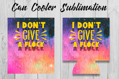 Can Cooler Sublimation | Can Koozie Designs | Can Koozie Sublimation Sublimation Fly Design 