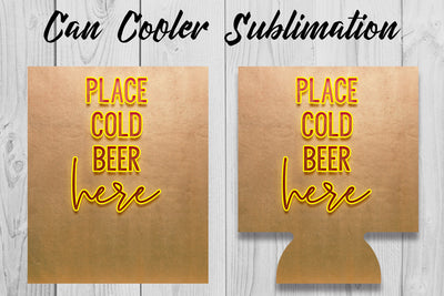 Can Cooler Sublimation | Can Koozie Designs | Can Koozie Sublimation Sublimation Fly Design 