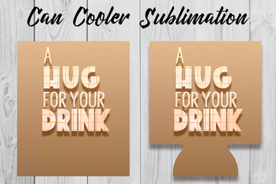 Can Cooler Sublimation | Can Koozie Designs | Can Koozie Sublimation Sublimation Fly Design 