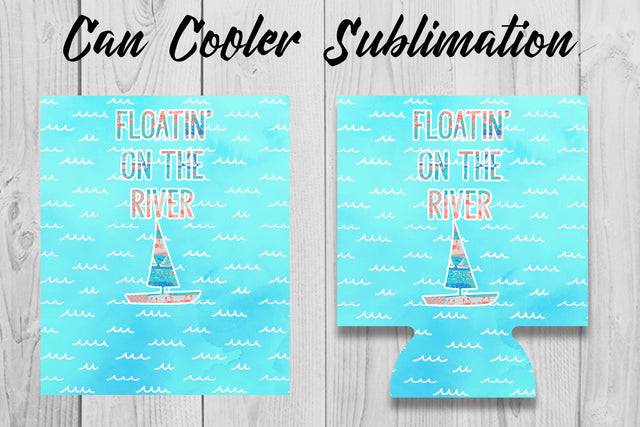 Can Cooler Sublimation | Can Koozie Designs | Can Koozie Sublimation Sublimation Fly Design 