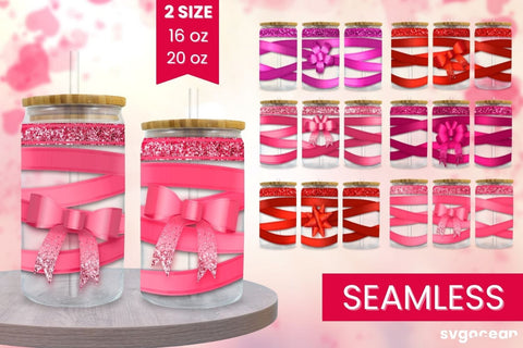 Can Glass Wrap Sublimation | Megabundle | Libbey Glass Sublimation SvgOcean 