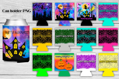 Can holder sublimation | Halloween can cooler bundle Sublimation Svetana Studio 