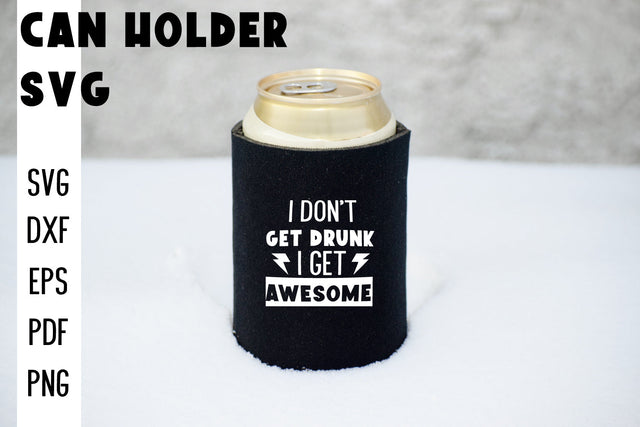 Can Holder SVG | Can Cooler SVG | Can Koozie Designs | Can Koozie Sublimation SVG Fly Design 