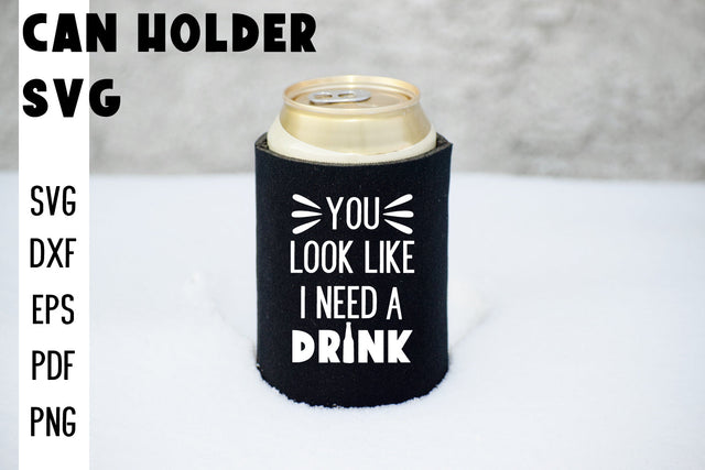Can Holder SVG | Can Cooler SVG | Can Koozie Designs | Can Koozie Sublimation SVG Fly Design 