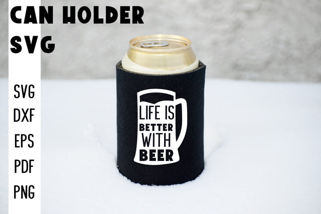 Can Holder SVG | Can Cooler SVG | Can Koozie Designs | Can Koozie Sublimation SVG Fly Design 