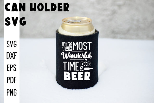 Can Holder SVG | Can Cooler SVG | Can Koozie Designs | Can Koozie Sublimation SVG Fly Design 
