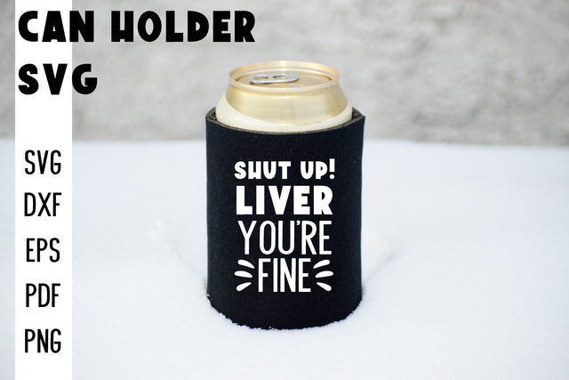 Can Holder SVG | Can Cooler SVG | Can Koozie Designs | Can Koozie Sublimation SVG Fly Design 