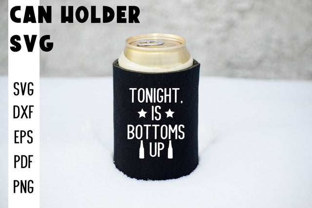 Can Holder SVG | Can Cooler SVG | Can Koozie Designs | Can Koozie Sublimation SVG Fly Design 