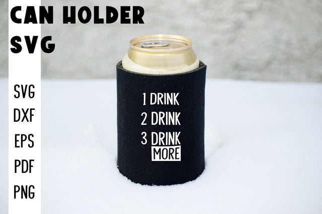 Can Holder SVG | Can Cooler SVG | Can Koozie Designs | Can Koozie Sublimation SVG Fly Design 